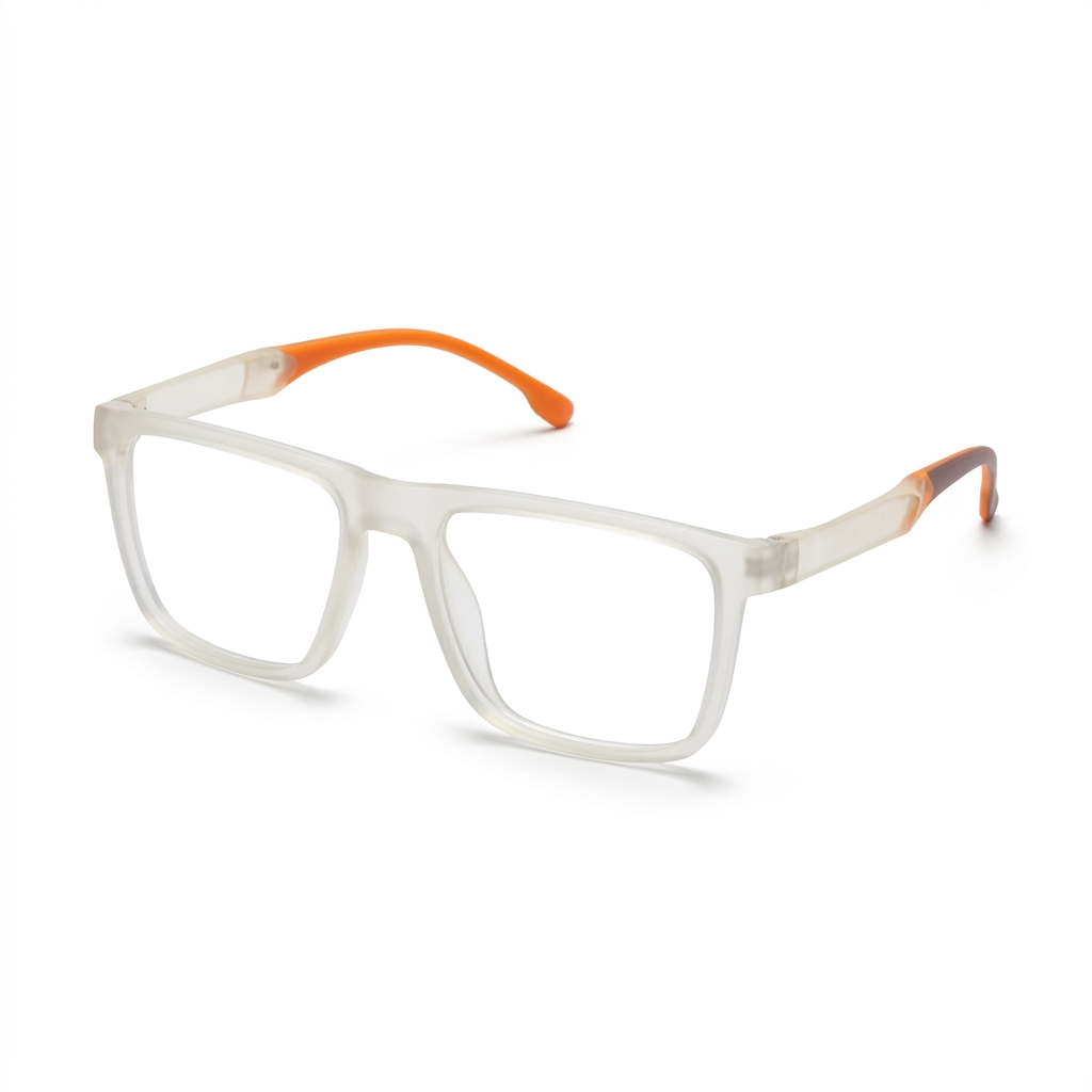 OG Square Active Full Rim Eyeglasses for Men | Sporty Square Frame