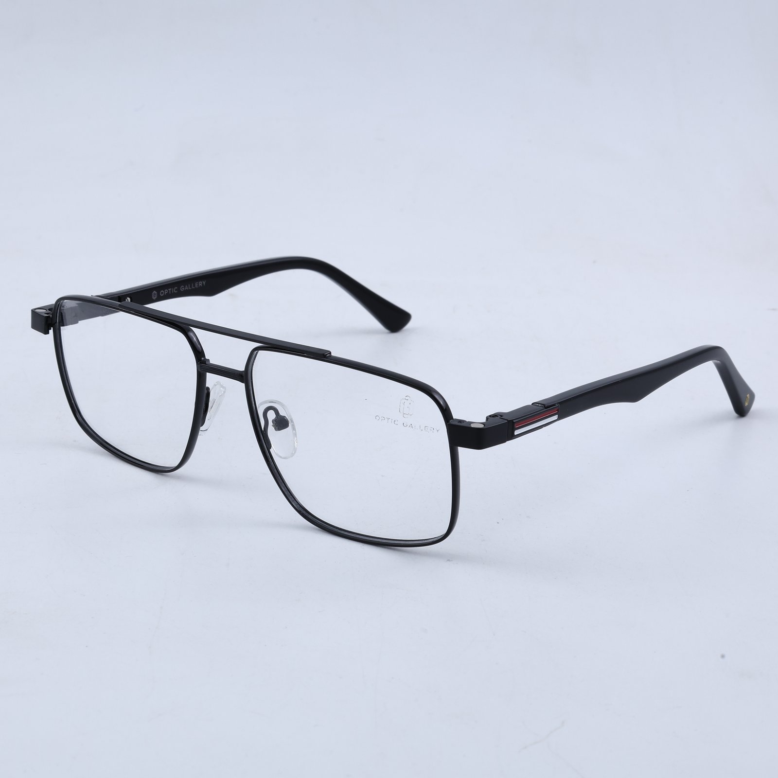 OG Stealth Clip-On | Matte Black Magnetic Clip-On Sunglasses with Floating Brow Bar & Ultra-Slim Titanium Design