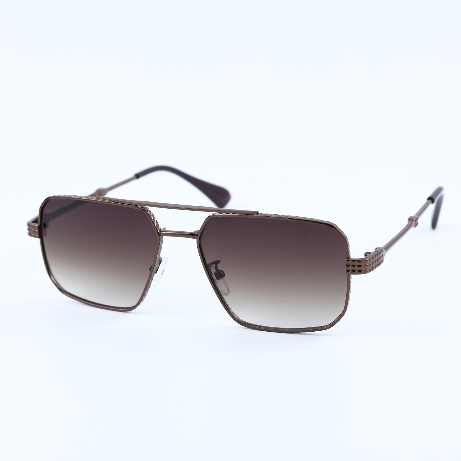 OG Steel Prism Edge | Textured Square Gradient Sunglasses