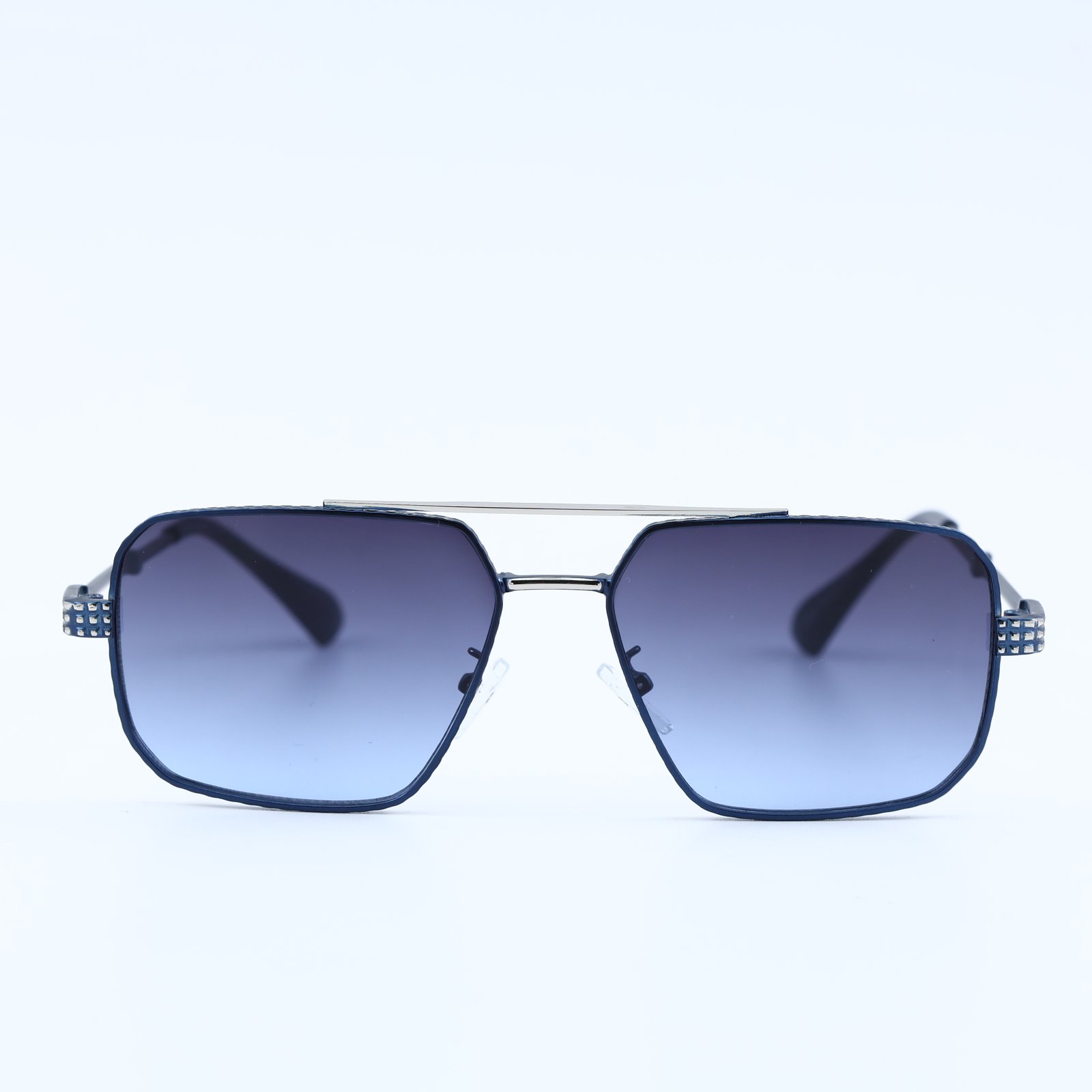 OG Steel Prism Edge | Textured Square Gradient Sunglasses