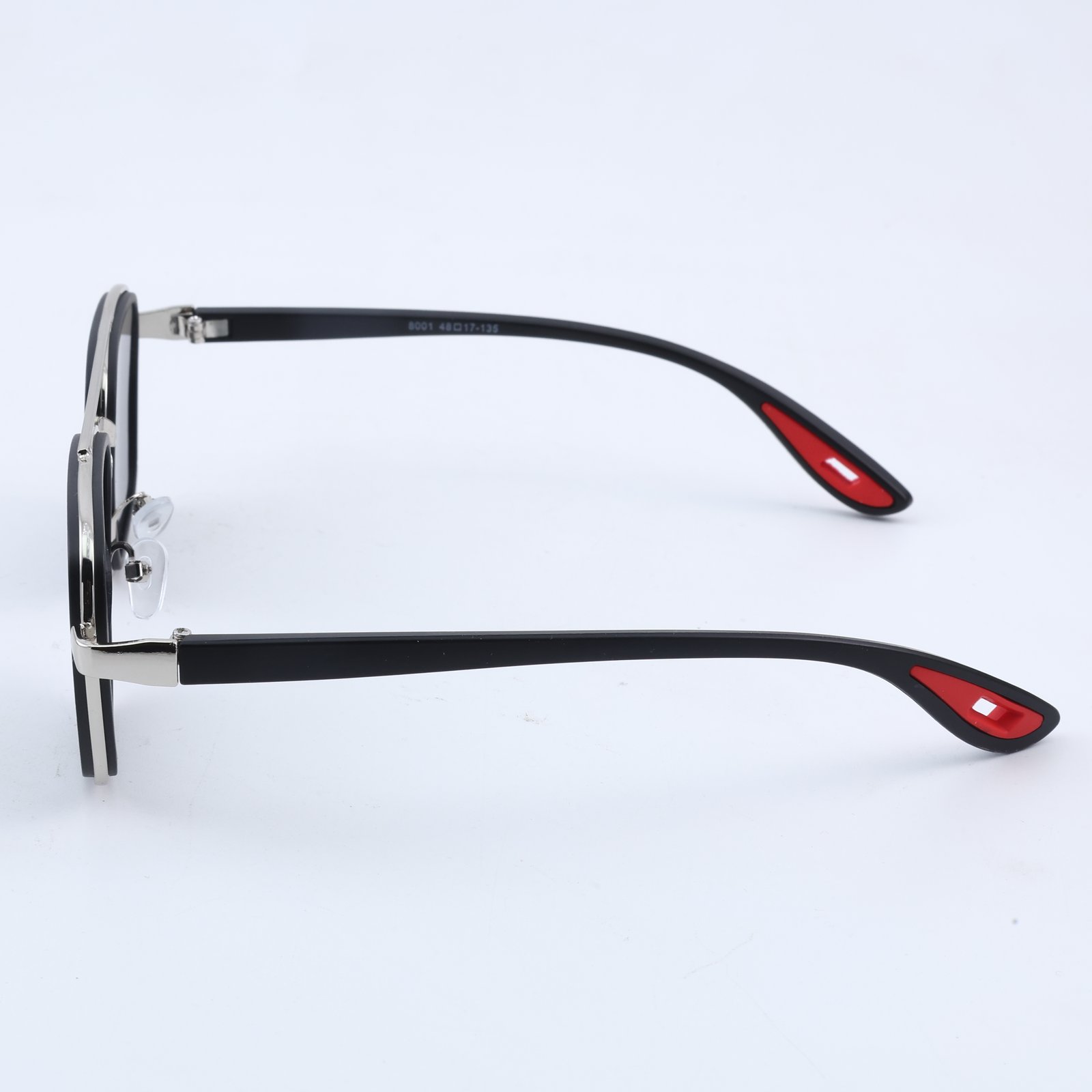 OG Steel Shadow | Silver Frame Square Aviator Sunglasses