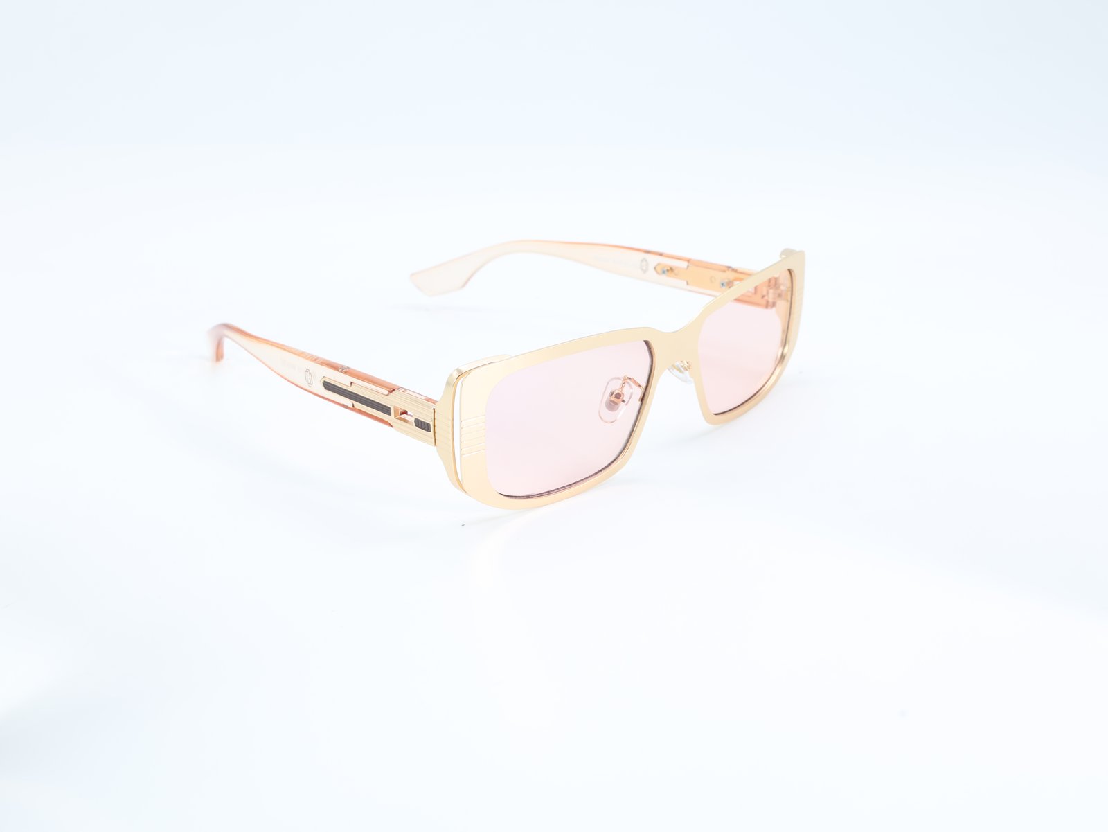 OG Titan Drift | Gunmetal Shield Blue Gradient Sunglasses