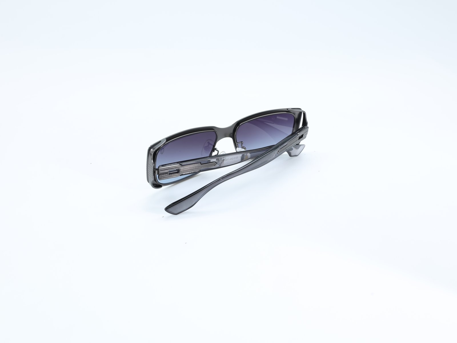 OG Titan Drift | Gunmetal Shield Blue Gradient Sunglasses