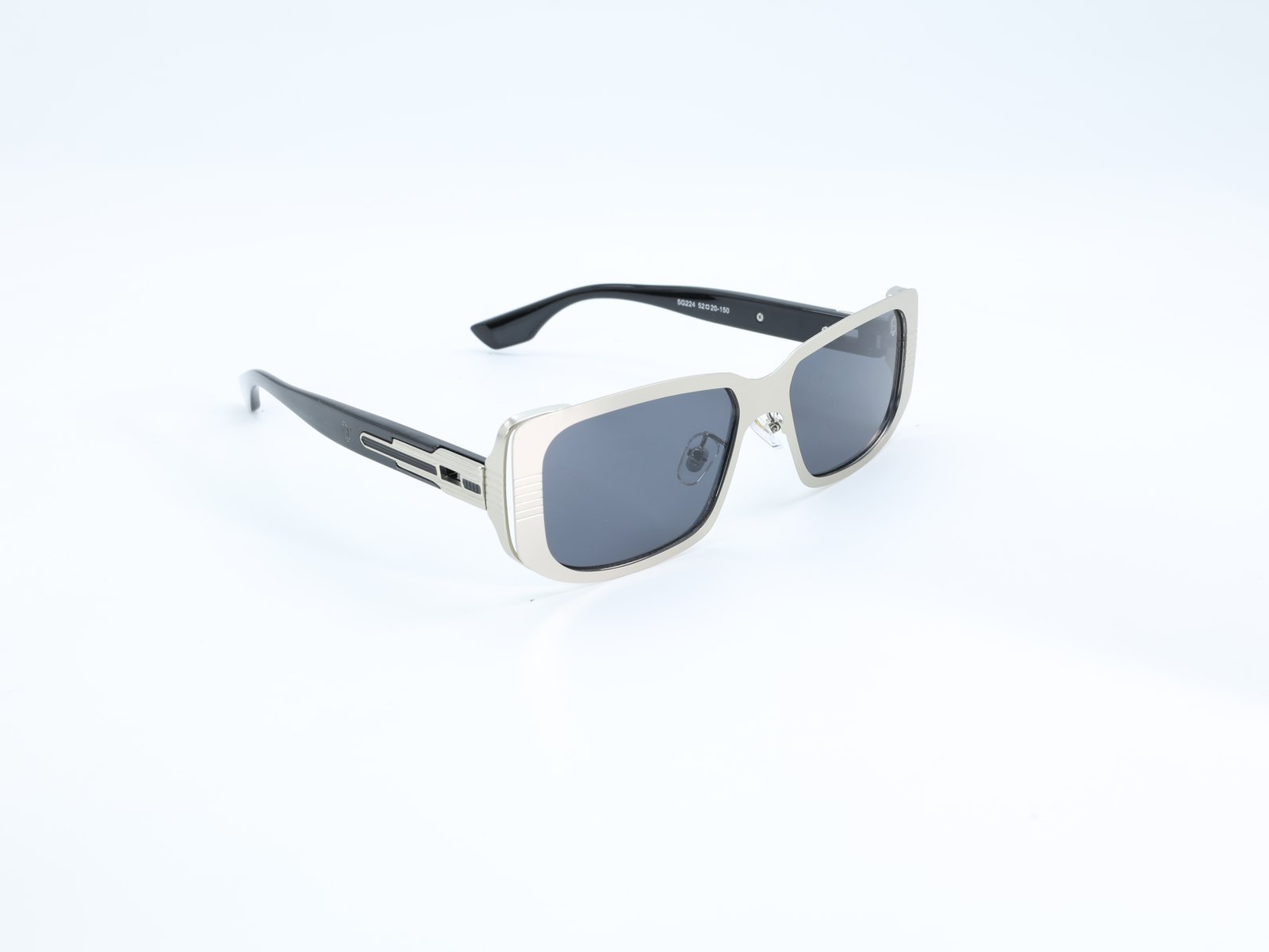 OG Titan Drift | Gunmetal Shield Blue Gradient Sunglasses