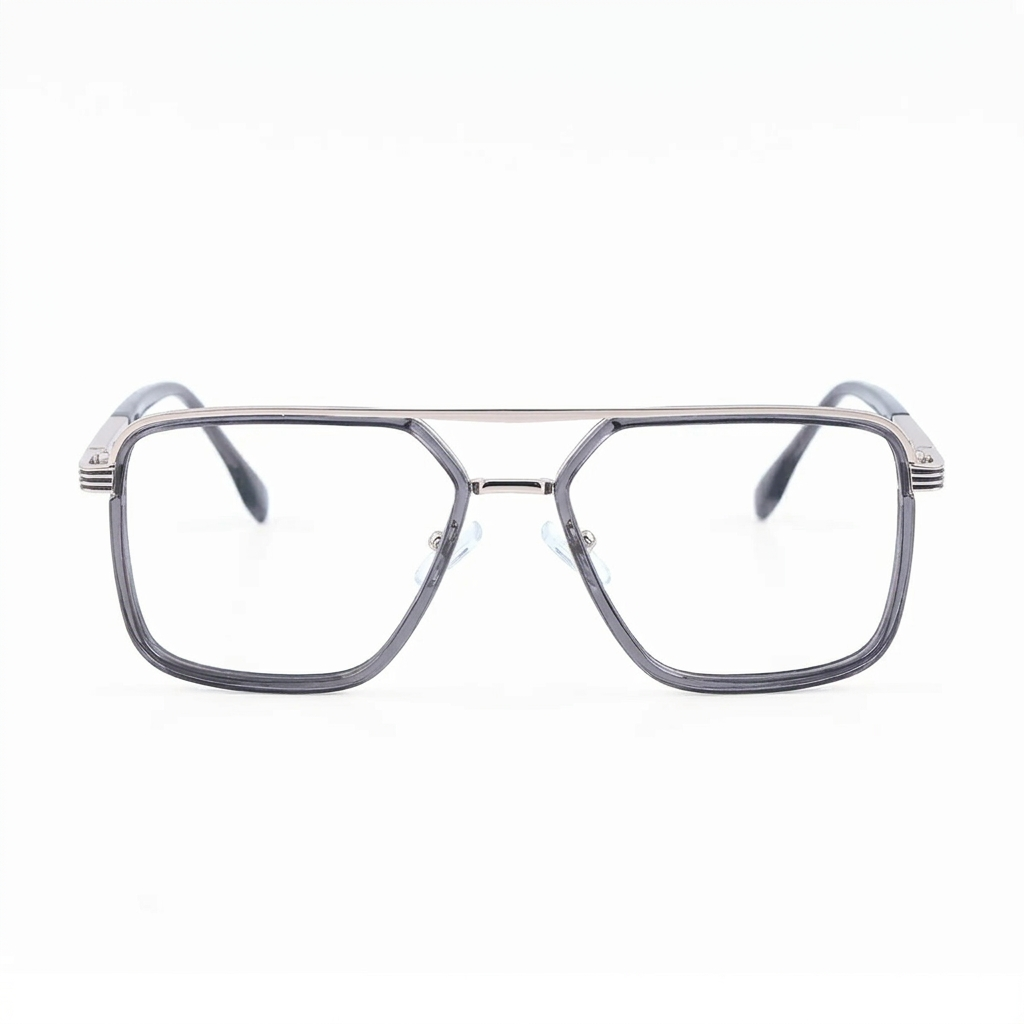 OG Titan Men’s Eyeglasses | Premium Metal Square Optical Frame