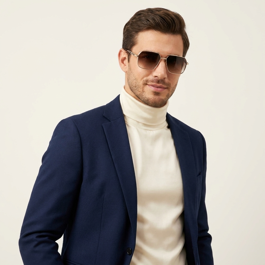 OG Titan Royale | Gunmetal Navigator Grey Gradient Sunglasses