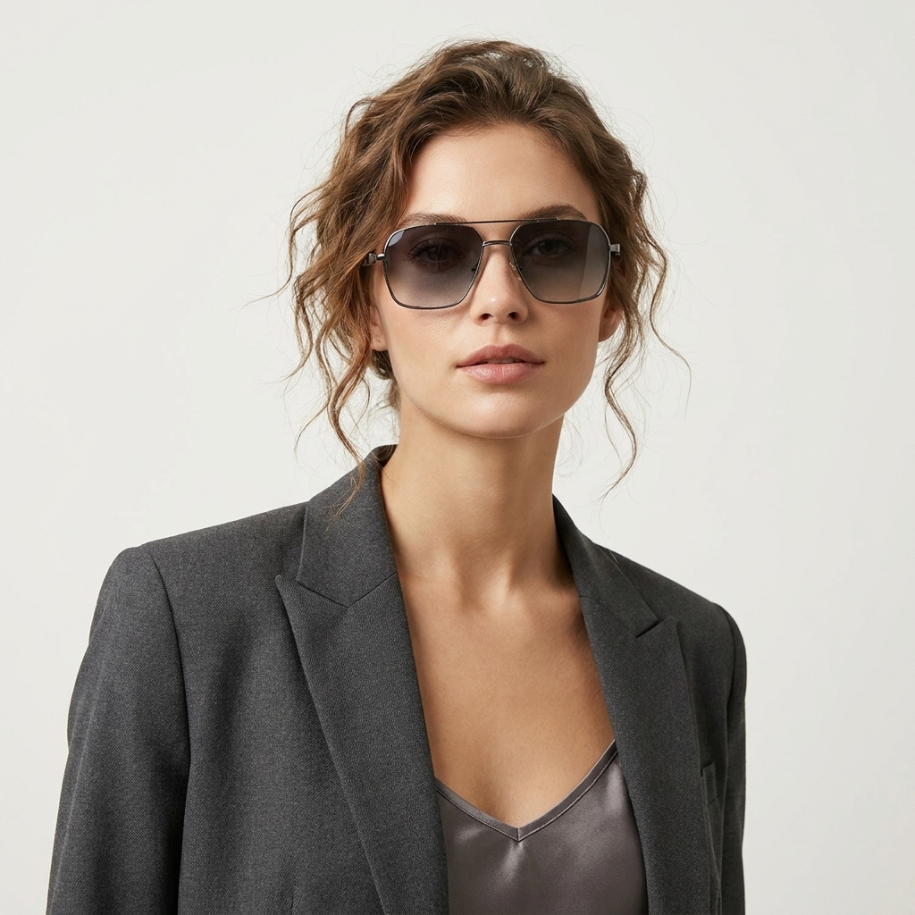 OG Titan Royale | Gunmetal Navigator Grey Gradient Sunglasses