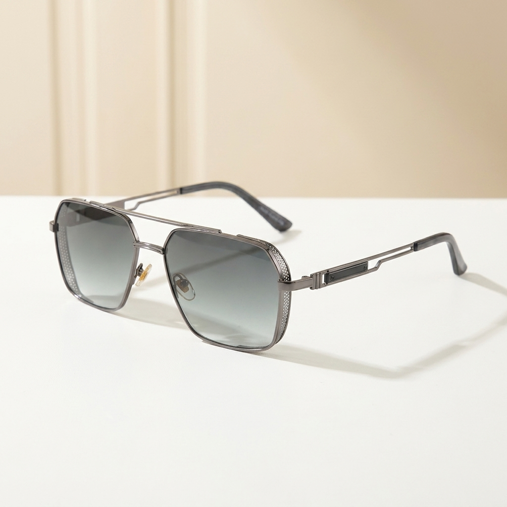 OG Titan Royale | Gunmetal Navigator Grey Gradient Sunglasses