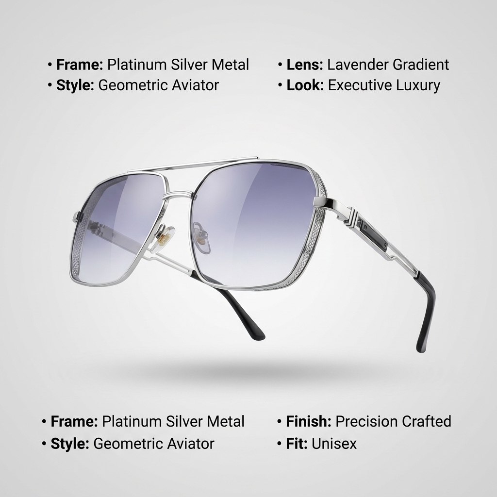 OG Titan Royale | Gunmetal Navigator Grey Gradient Sunglasses