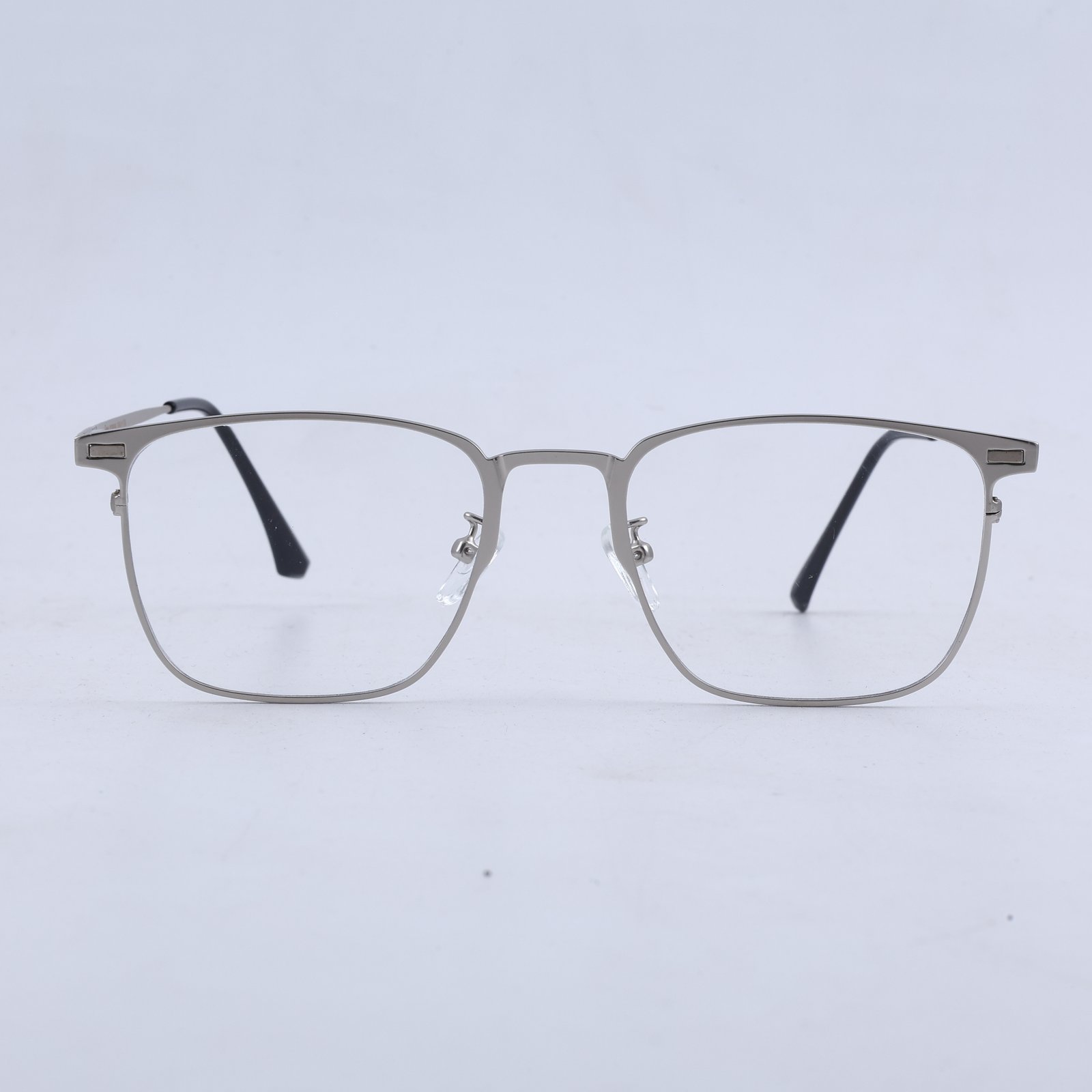 OG Titanium Eclipse | Premium Silver Magnetic Clip-On Eyewear
