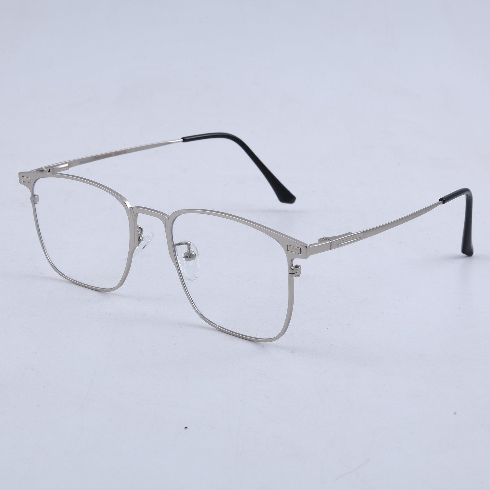 OG Titanium Eclipse | Premium Silver Magnetic Clip-On Eyewear