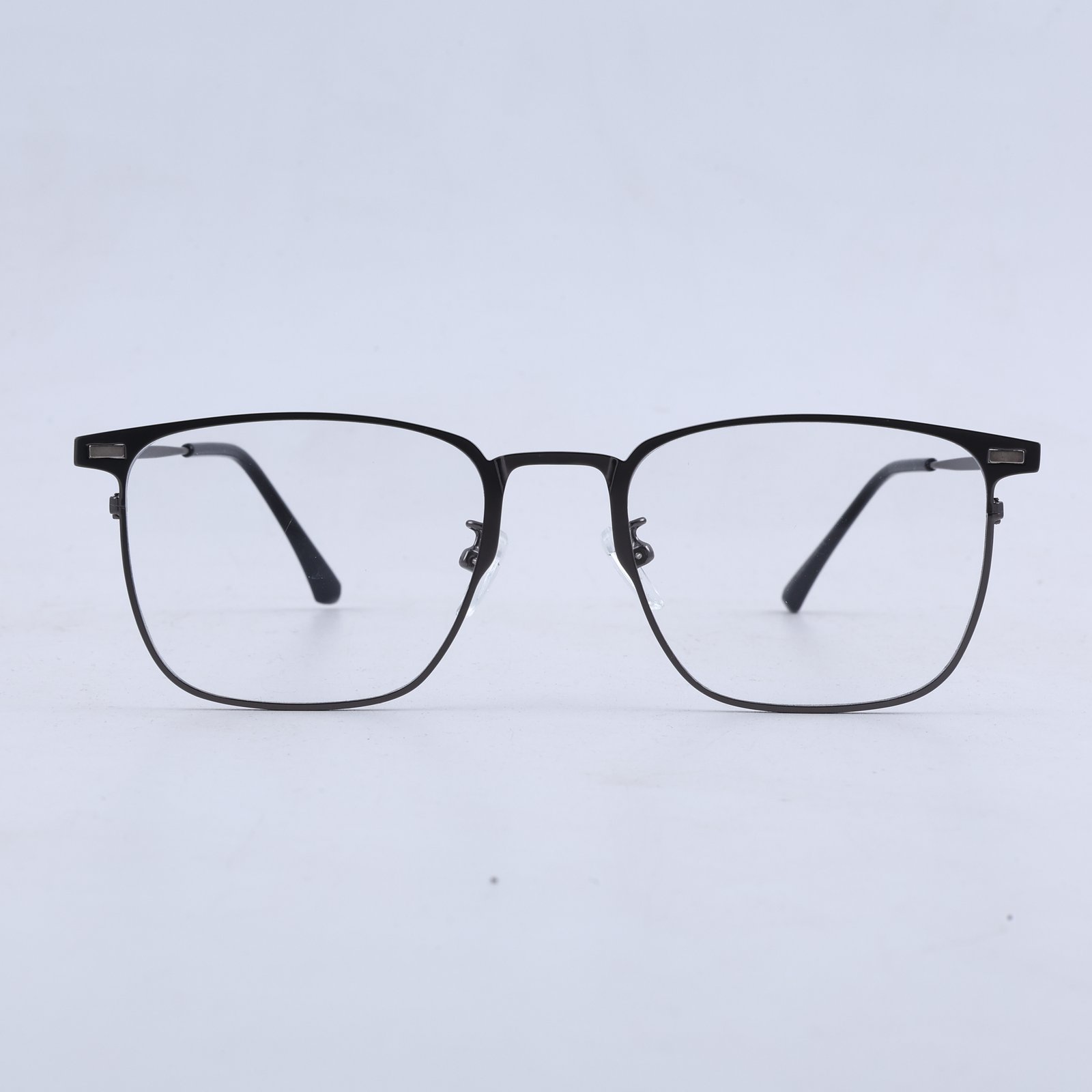 OG Titanium Sovereign | Premium Gunmetal Magnetic Clip-On Eyewear with Dual Lens Set