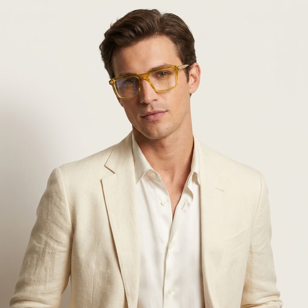 OG Urban Bold Square Frame Eyeglasses for Men – Full Rim Optical Glasses