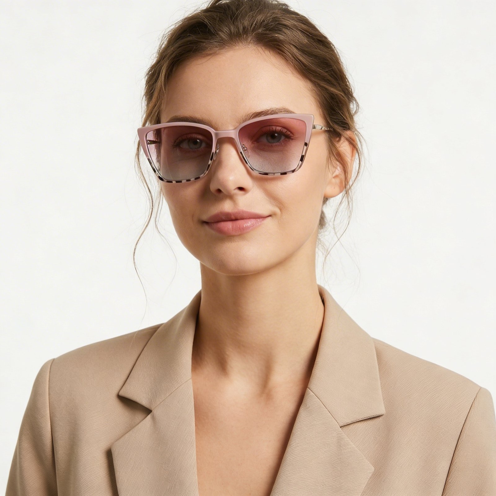 OG Urban Mist | Grey Transparent Cat-Eye Sunglasses