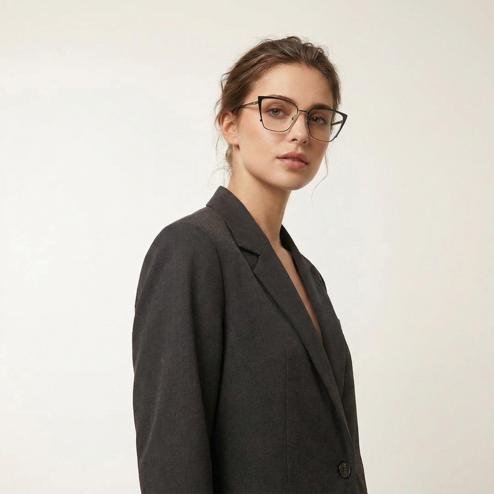 OG Urban Mist | Grey Transparent Cat-Eye Sunglasses