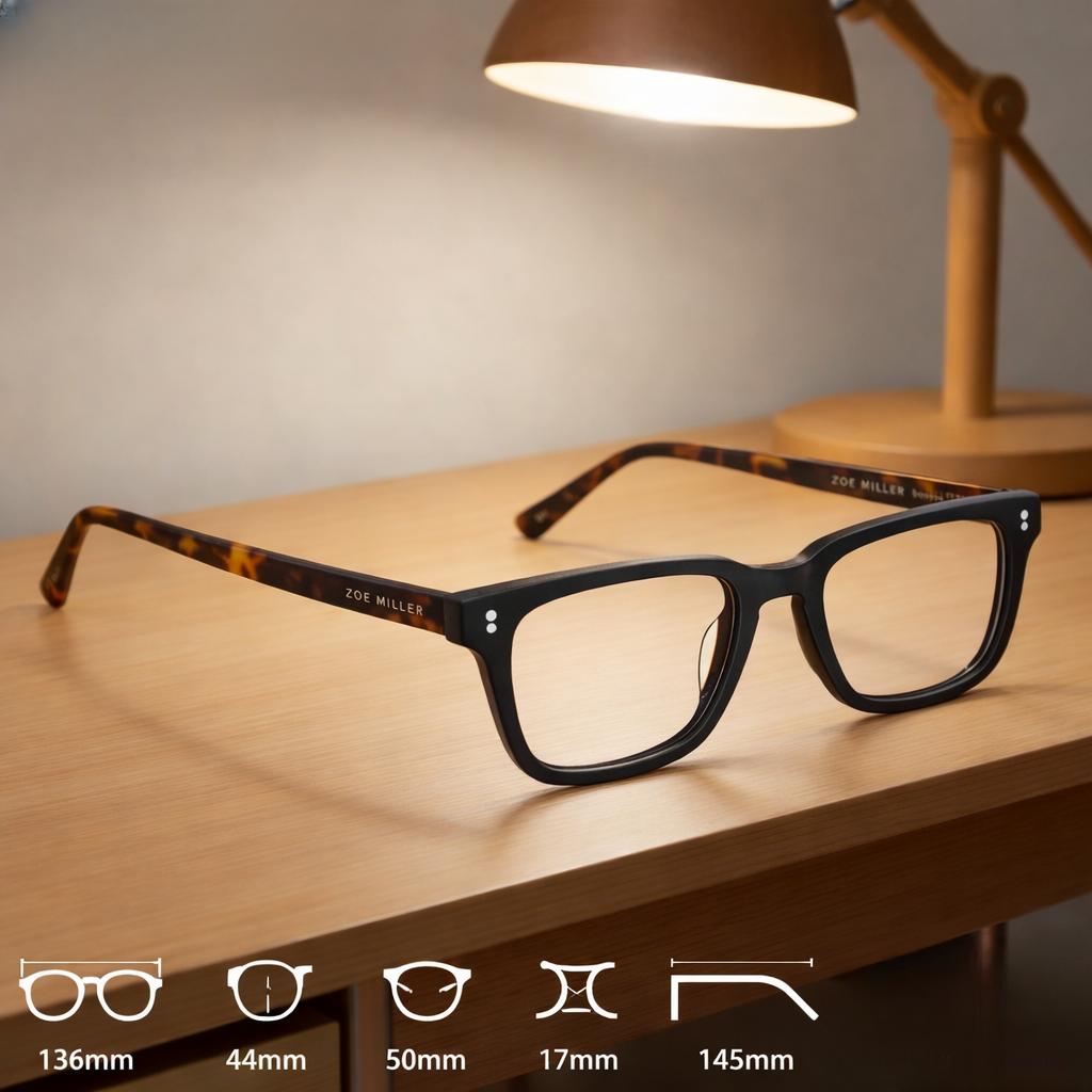 OG Urban Tortoise Full Rim Square Eyeglasses | Premium Tortoiseshell Optical Frame