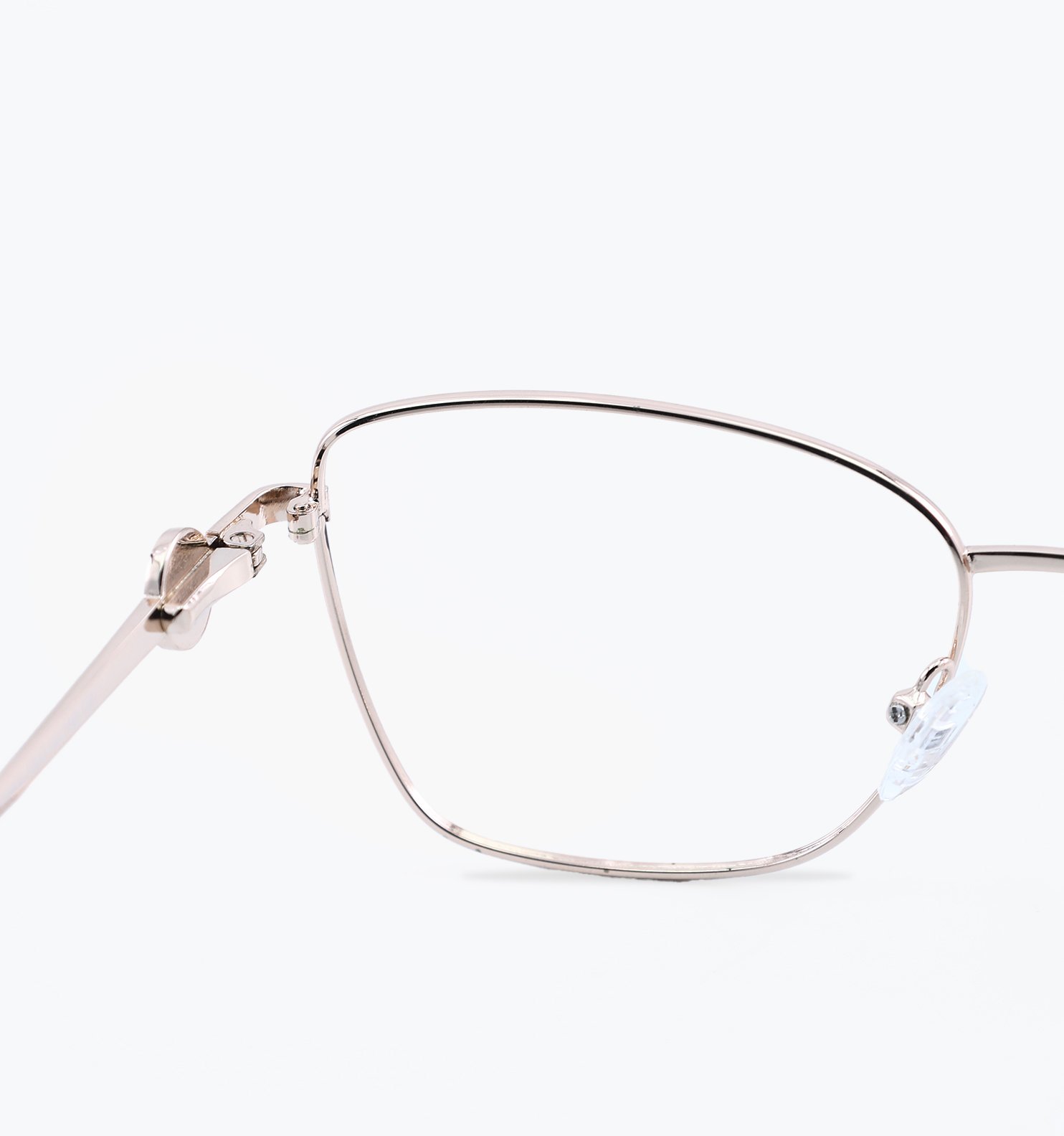 OG Vector – Metal Rectangular Women’s Eyeglasses | Elegant Lightweight Optical Frame