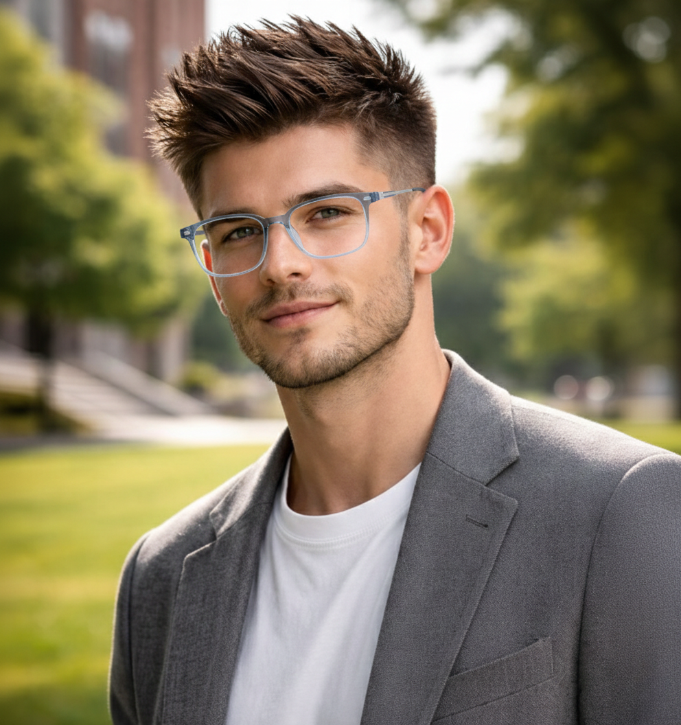 OG Vector Men’s Eyeglasses | Modern Full Rim Optical Frame