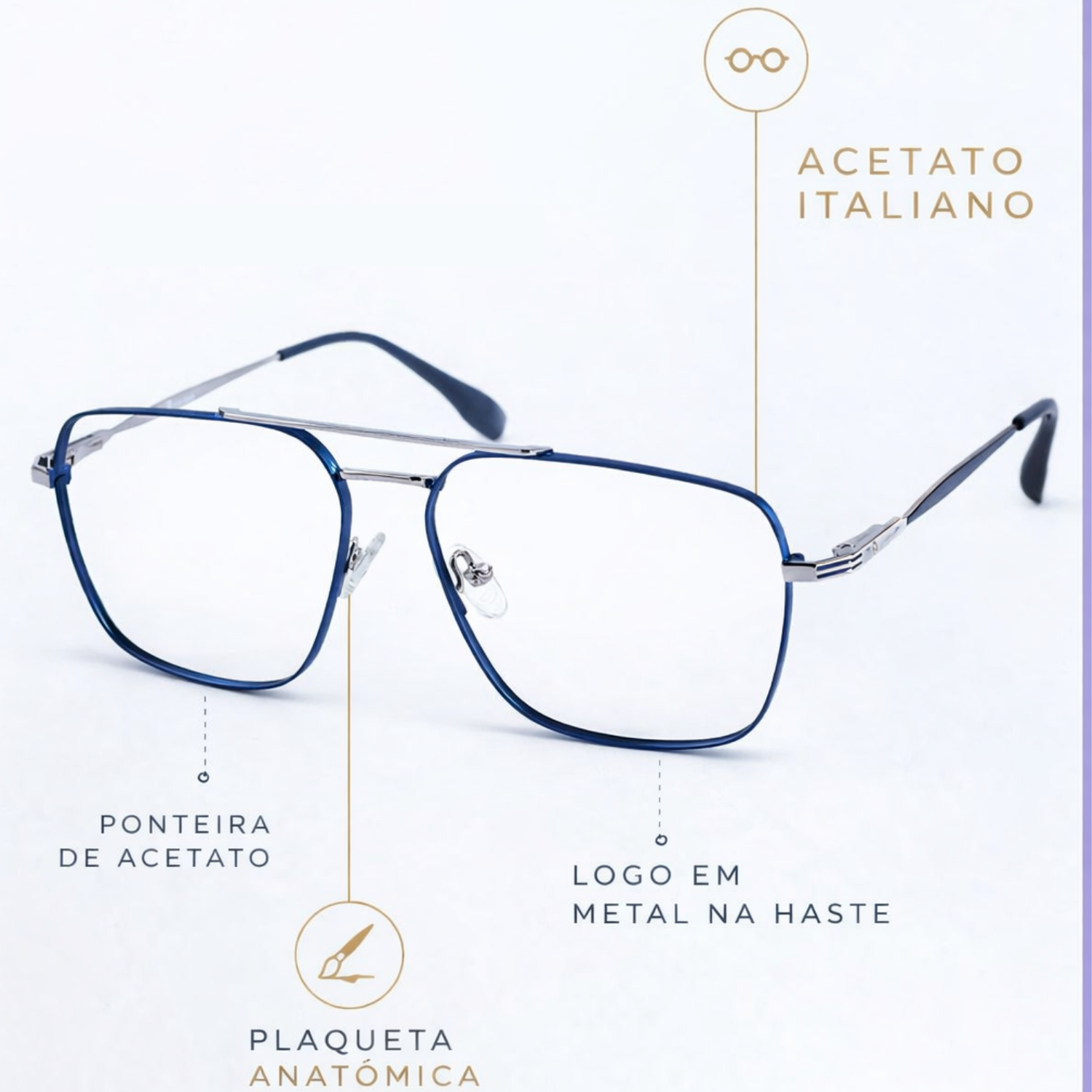 OG Vector Men’s Eyeglasses | Modern Full Rim Stylish Optical Frame