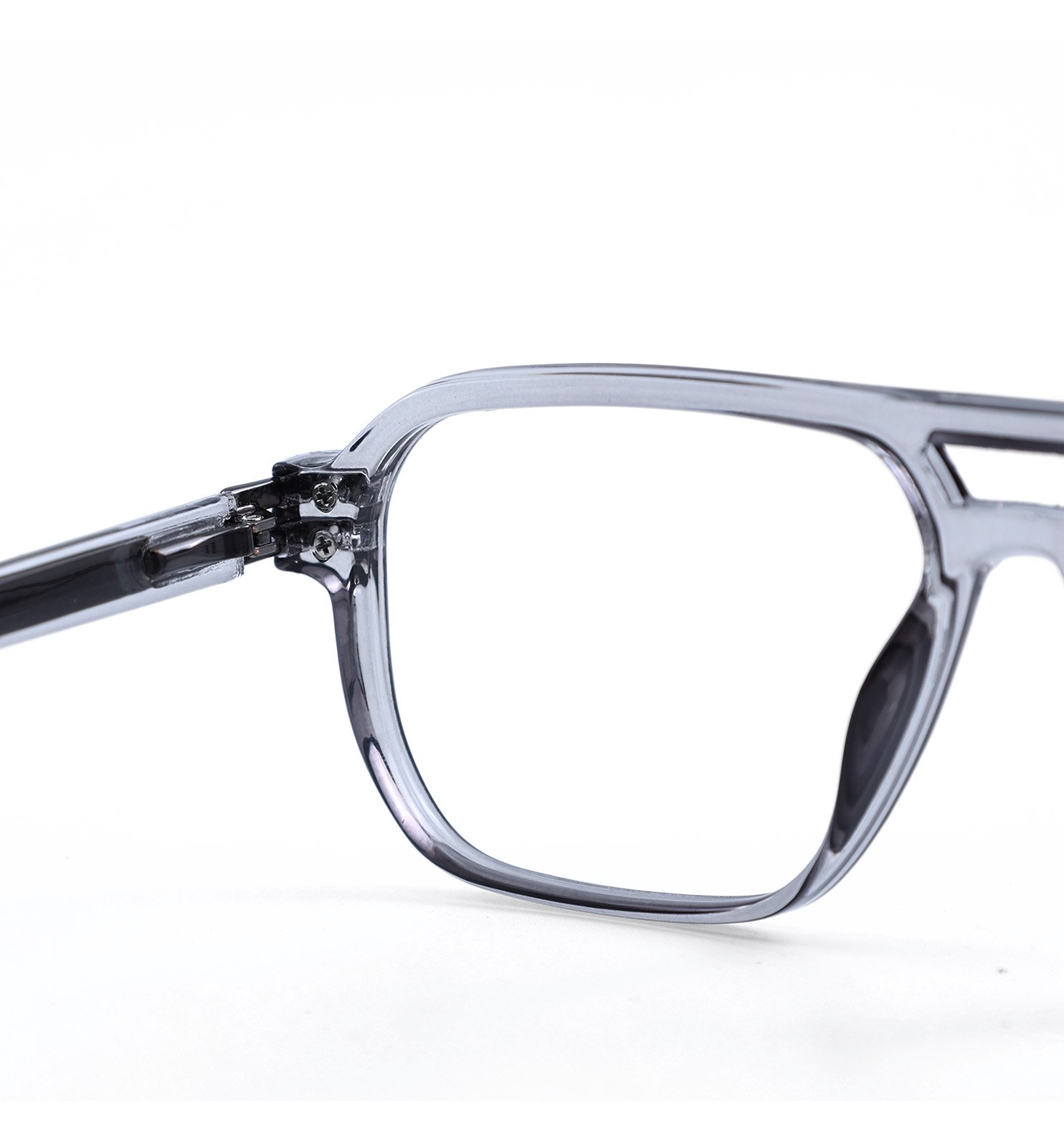 Square Drive Blue-Block Square Eyeglasses for Men & Women | Black, Brown & Grey