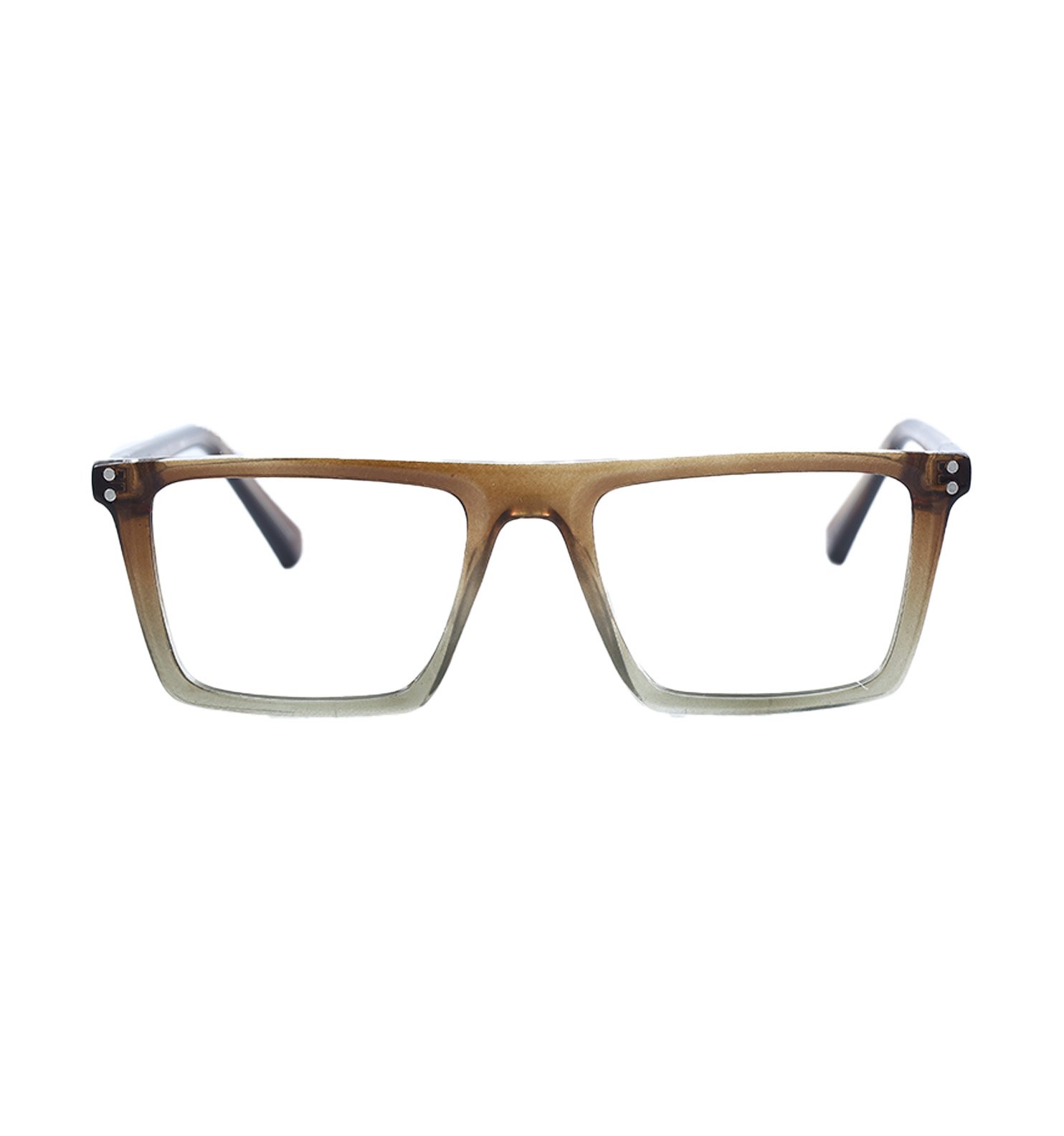 Square Neo Blue-Block Eyeglasses for Men & Women | Grey, Green & Brown Frame