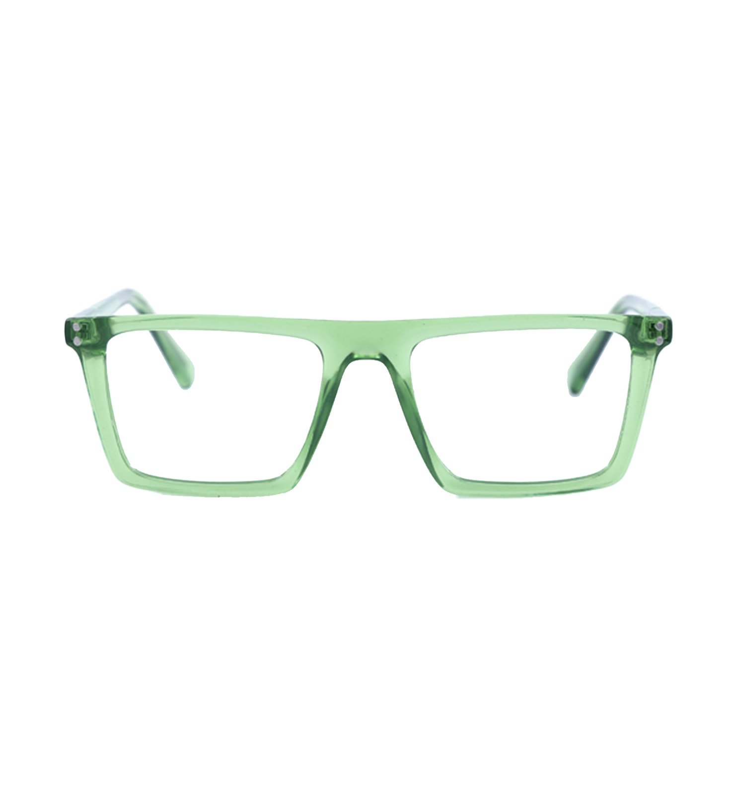 Square Neo Blue-Block Eyeglasses for Men & Women | Grey, Green & Brown Frame