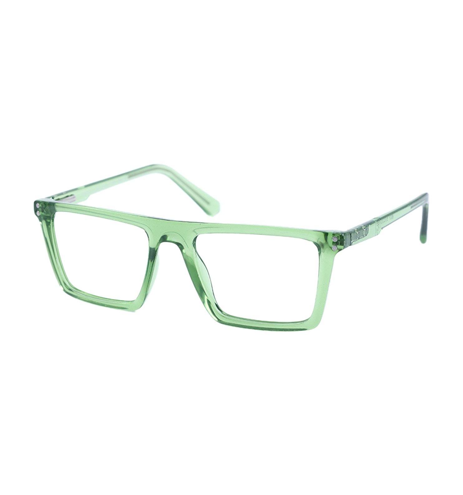 Square Neo Blue-Block Eyeglasses for Men & Women | Grey, Green & Brown Frame