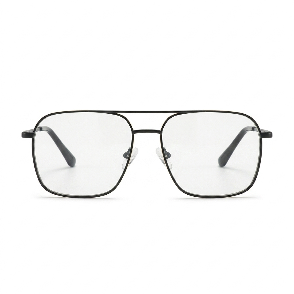 OG Thin Pilot Full Rim Metal Weightless Eyeglasses – Ultra-Light Aviator Frame