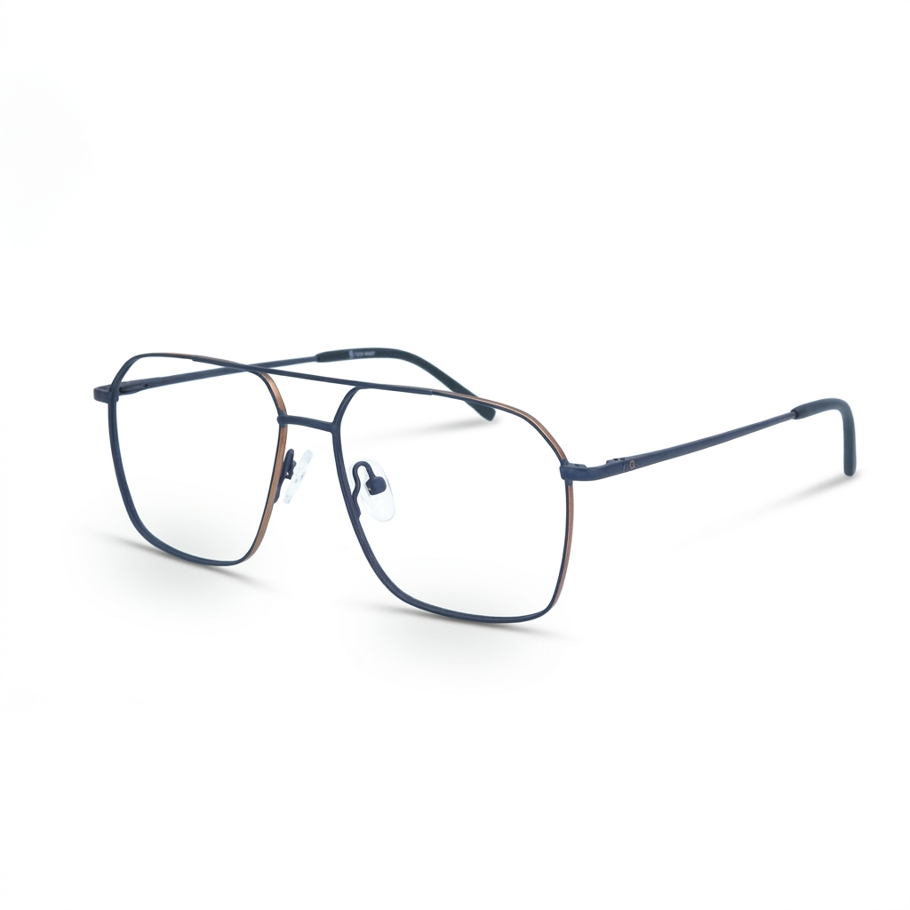 OG Thin Pilot Full Rim Metal Weightless Eyeglasses – Ultra-Light Aviator Frame