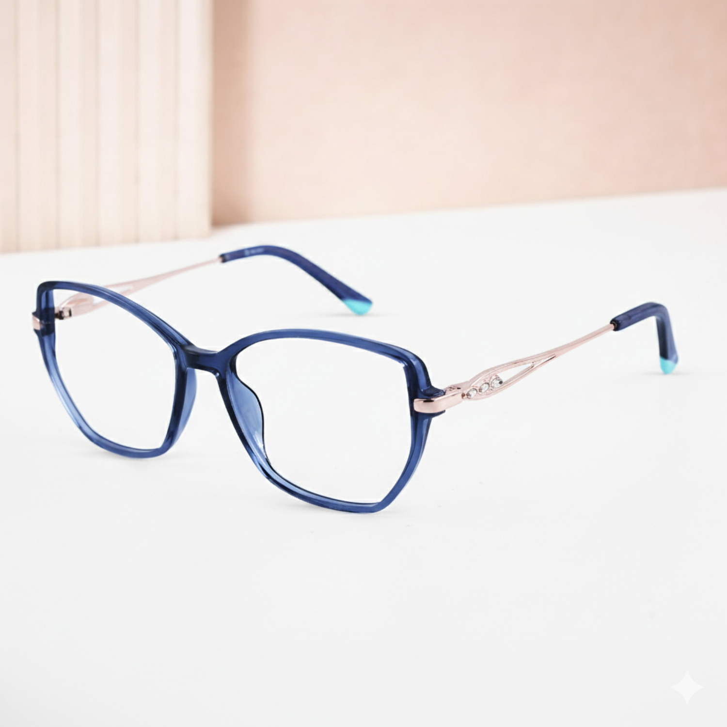 Women OG Rose Cat-Eye Eyeglasses | Full Rim Stylish Optical Frame for Women