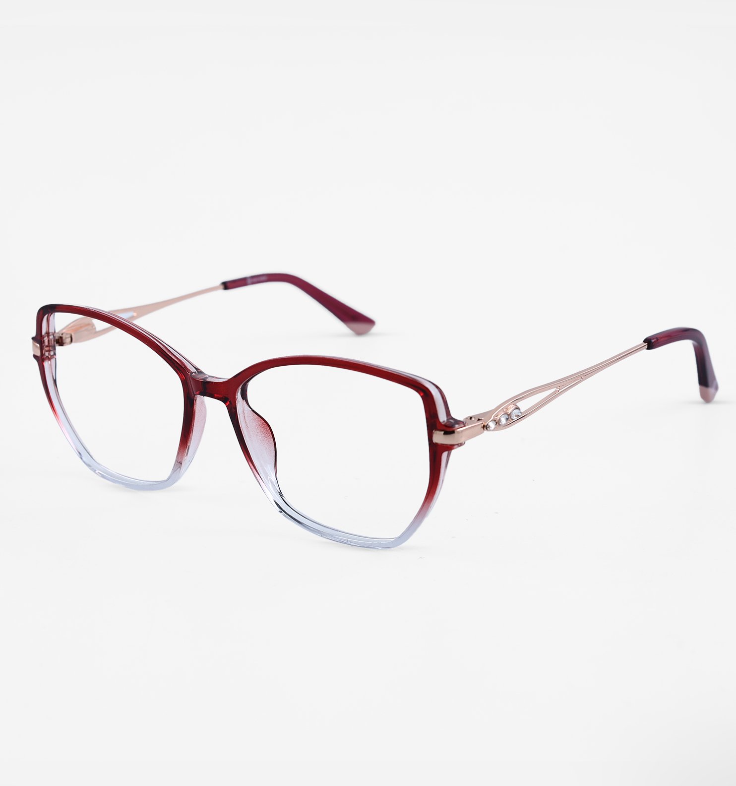 Women OG Rose Cat-Eye Eyeglasses | Full Rim Stylish Optical Frame for Women