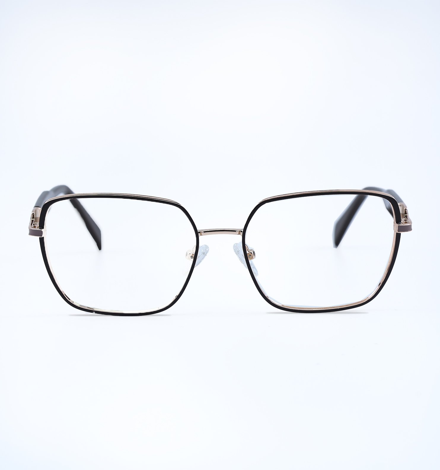 Women Prime Square Metal Eyeglasses | Premium Lightweight Optical Frame