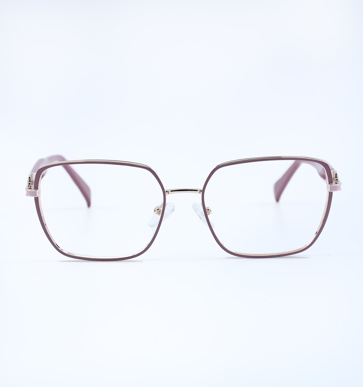 Women Prime Square Metal Eyeglasses | Premium Lightweight Optical Frame