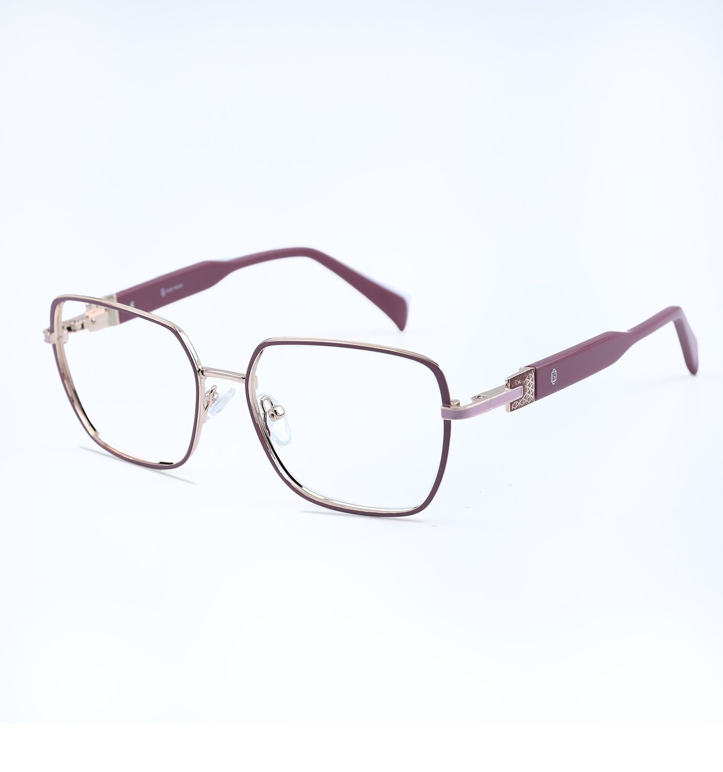 Women Prime Square Metal Eyeglasses | Premium Lightweight Optical Frame