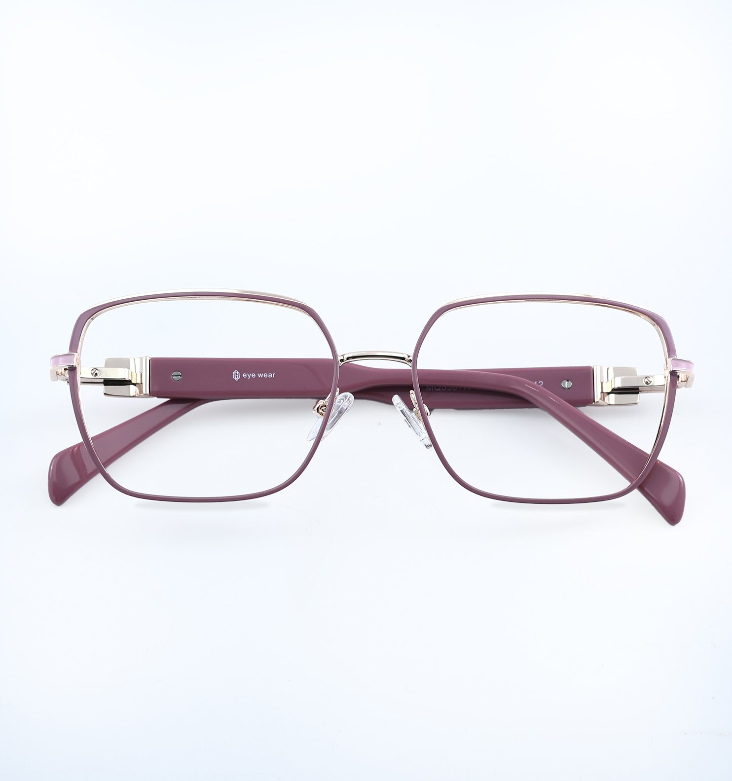 Women Prime Square Metal Eyeglasses | Premium Lightweight Optical Frame