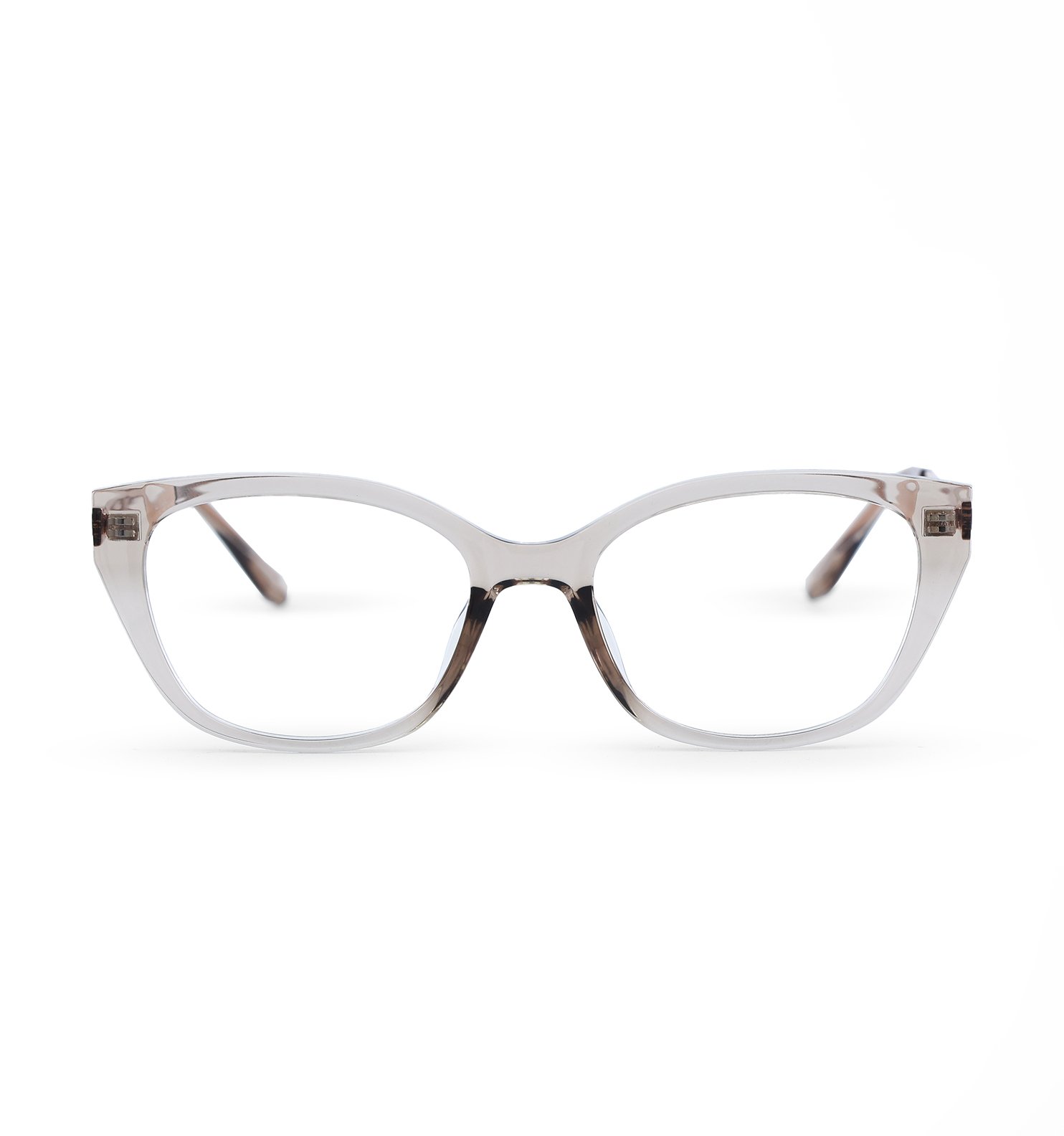 Women Velvet Curve Cat-Eye Eyeglasses | Full Rim Elegant Optical Frame