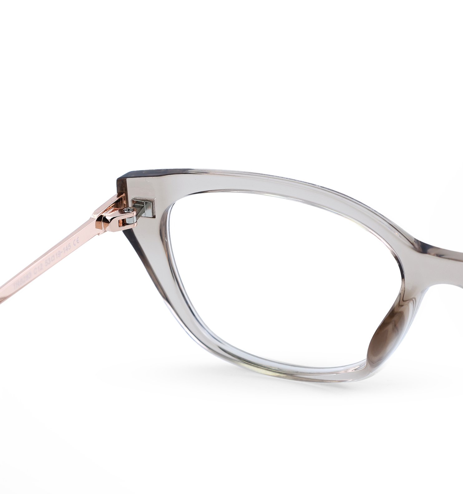 Women Velvet Curve Cat-Eye Eyeglasses | Full Rim Elegant Optical Frame