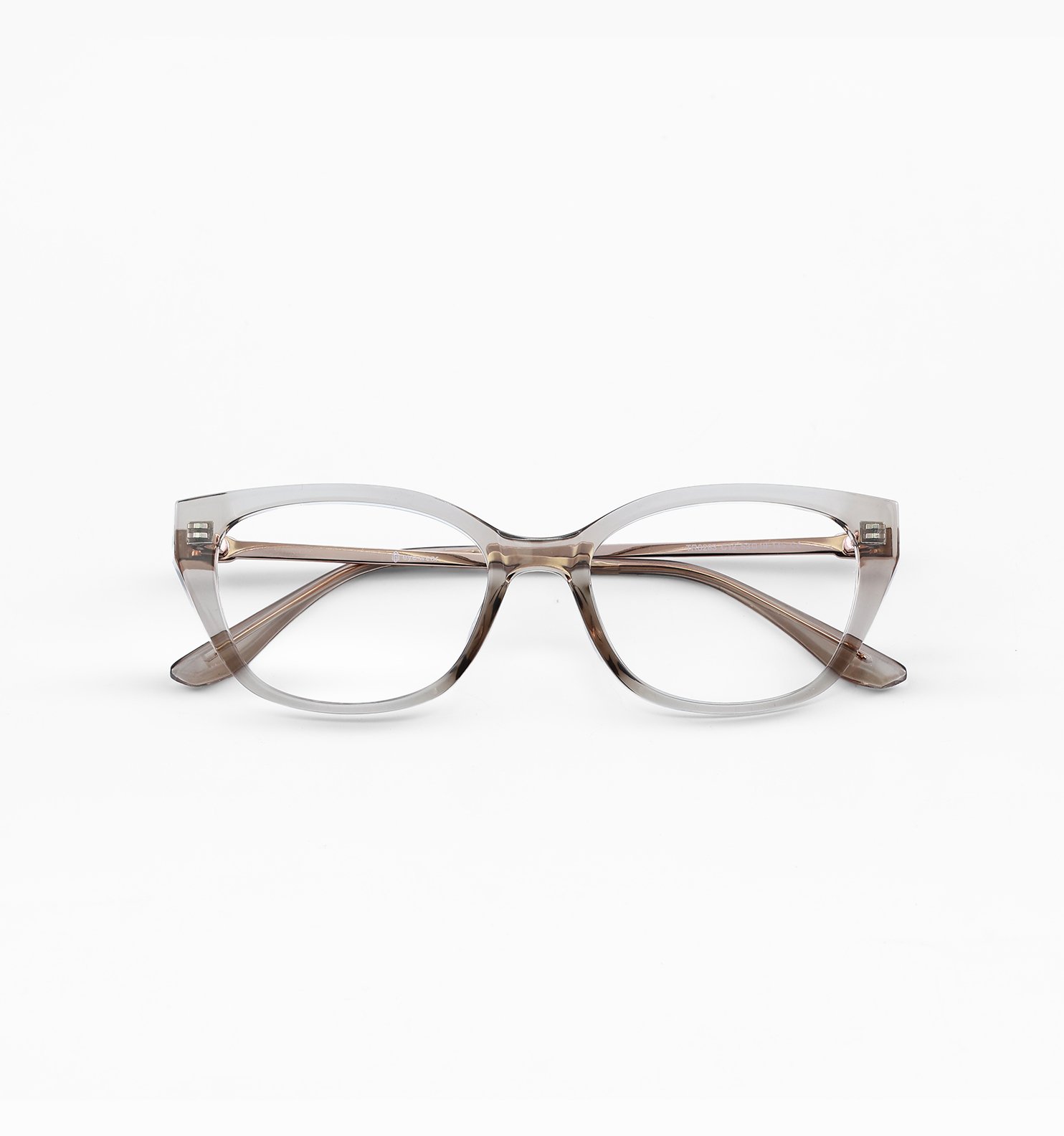 Women Velvet Curve Cat-Eye Eyeglasses | Full Rim Elegant Optical Frame